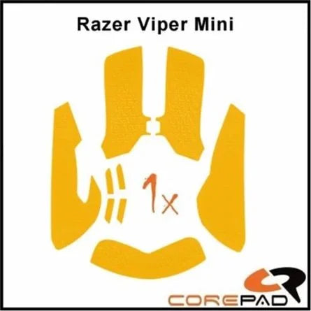 Corepad Mouse Rubber Sticker #732 - Razer Viper Mini gaming Soft Grips narancssárga