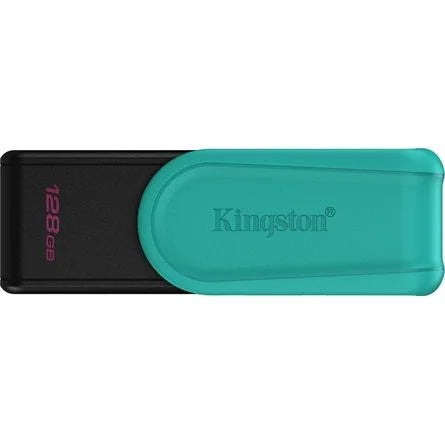 Kingston 128GB DataTraveler Exodia S USB-A 3.2 Gen1 pendrive fekete-türkiz