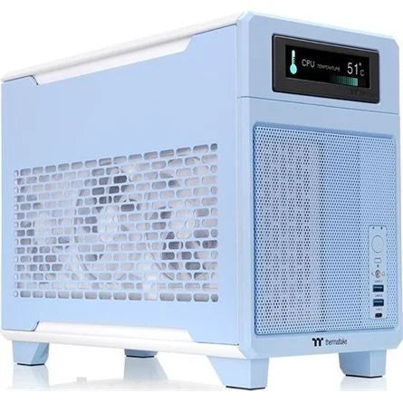 Thermaltake TR100 táp nélküli Mini-ITX számítógépház kék