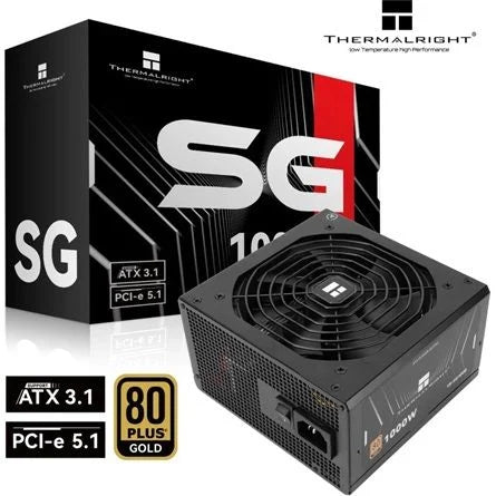 Thermalright SG1000 ATX desktop tápegység 1000W 80+ Gold BOX
