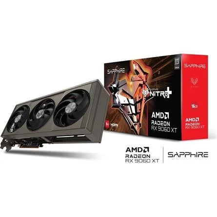 Sapphire Radeon RX 9060 XT NITRO+ OC 16GB GDDR6 128-bit grafikus kártya