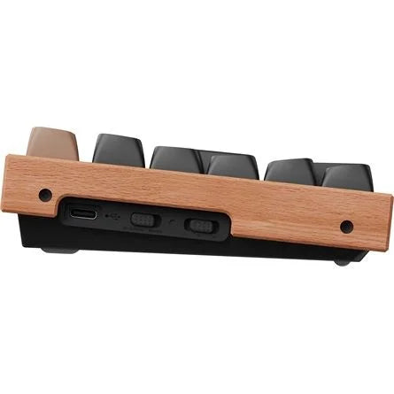Keychron K10 HE Bluetooth / vezeték nélküli magyar Gateron double-rail magnetic nebula mechanikus billentyűzet fekete