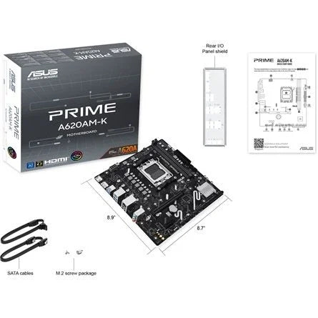 Asus PRIME A620AM-K desktop alaplap microATX