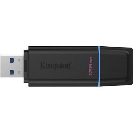 Kingston 128GB DataTraveler Exodia G2 USB-A 3.2 Gen1 pendrive fekete-kék