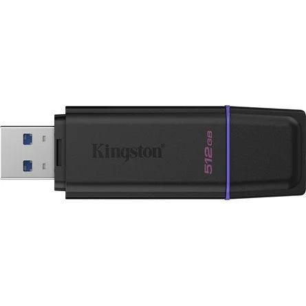 Kingston 512GB DataTraveler Exodia G2 USB-A 3.2 Gen1 pendrive fekete-lila