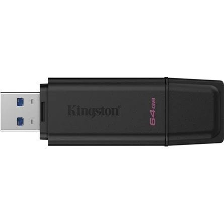 Kingston 64GB DataTraveler Exodia G2 USB-A 3.2 Gen1 pendrive fekete