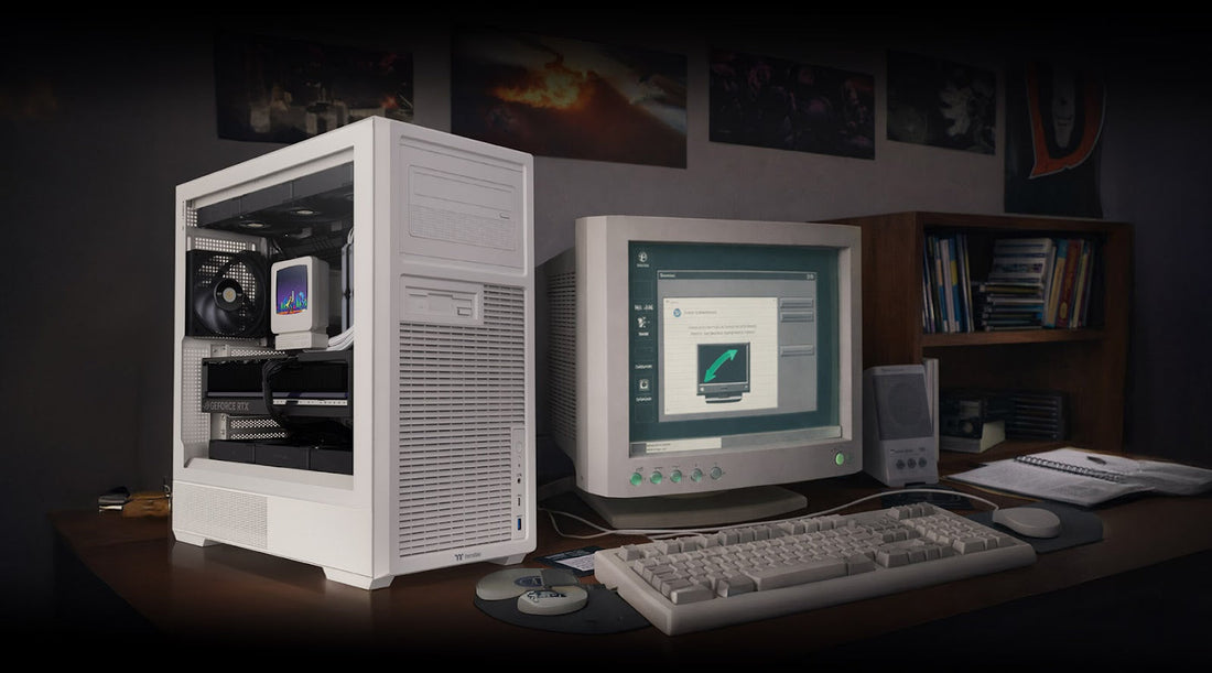 Visszatértek a bézs PC-házak: Thermaltake Retro 260 TG és Retro 360 TG