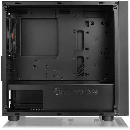Thermaltake Versa H17 Window táp nélküli ablakos mATX számítógépház fekete