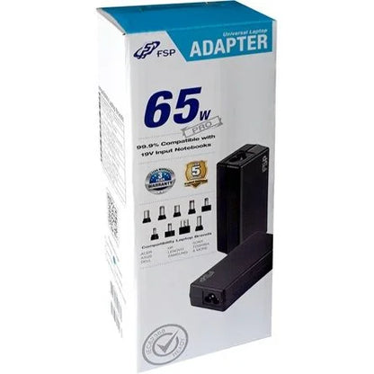 FSP NB 65 PRO 65W notebook hálózati töltő adapter