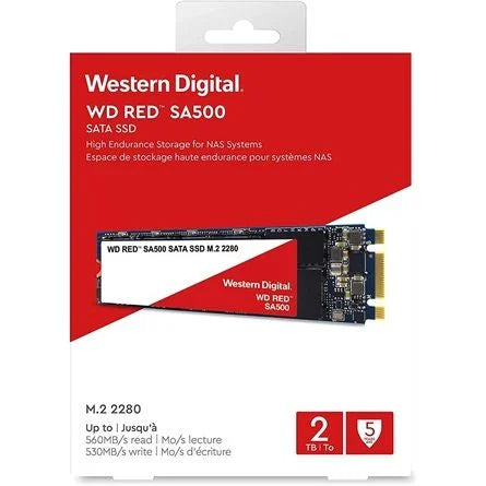 Western Digital Red SA500 500GB SATA3 M.2 2280 SSD