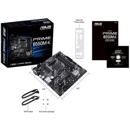 Asus PRIME B550M-K desktop alaplap microATX