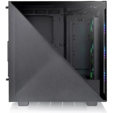 Thermaltake Divider 300 TG ARGB táp nélküli ablakos Mid Tower számítógépház fekete