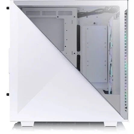 Thermaltake Divider 300 TG Snow ARGB táp nélküli ablakos Mid Tower számítógépház fehér