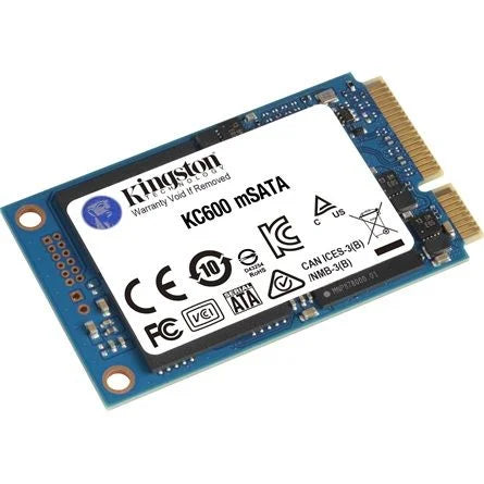 Kingston KC600 512GB SATA3 mSATA SSD