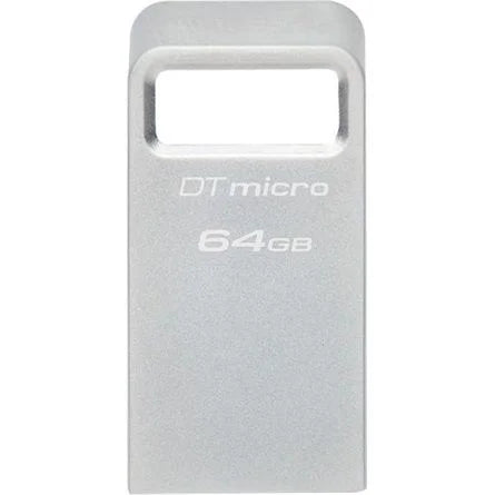 Kingston 64GB DataTraveler Micro USB 3.2 Gen 1 pendrive fém