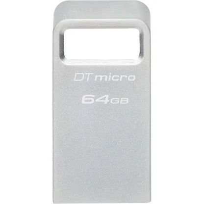 Kingston 64GB DataTraveler Micro USB 3.2 Gen 1 pendrive fém