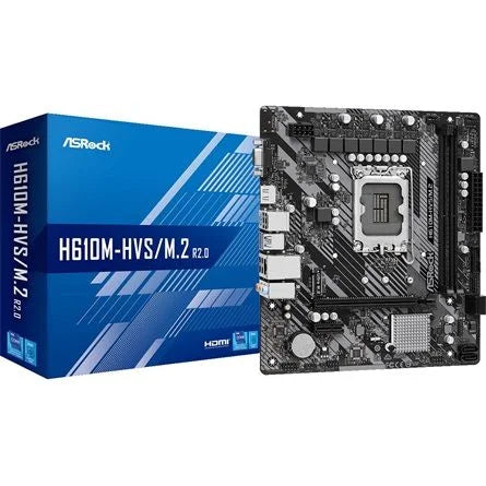 Asrock H610M-HVS/M.2 R2.0 desktop alaplap microATX