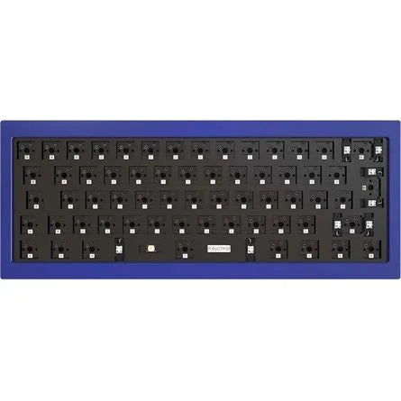 Keychron Q4 Swappable RGB Backlight Knob ISO USB gaming billentyűzet barebone kék