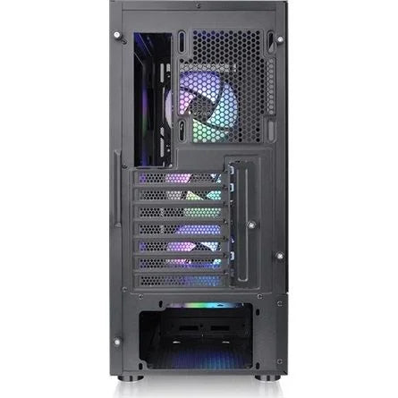 Thermaltake S200 TG ARGB táp nélküli ablakos Mid Tower számítógépház fekete