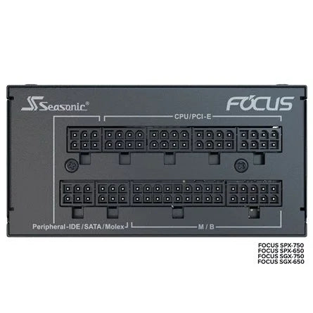 Seasonic Focus SPX SFX desktop tápegység 650W 80+ Platinum BOX