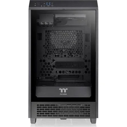 Thermaltake The Tower 200 táp nélküli ablakos MT Mini Tower számítógépház fekete