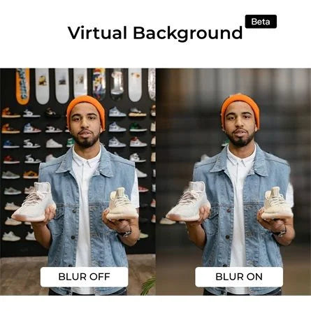 Obsbot Meet 4K webkamera fekete AI-Powered