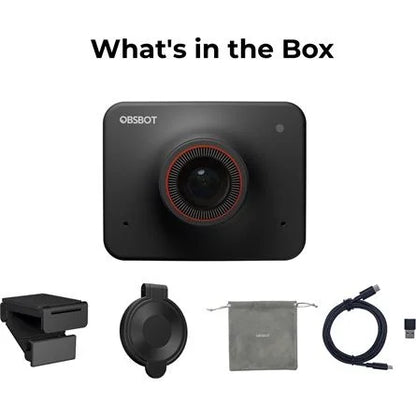 Obsbot Meet 4K webkamera fekete AI-Powered