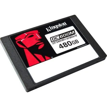 Kingston DC600M Enterprise 480GB SATA3 2,5" SSD fekete