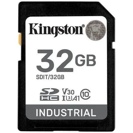 Kingston 32GB Industrial -40C to 85C UHS-1 Class10 U3 V30 A1 SDXC memóriakártya