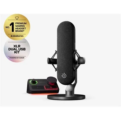 Steelseries  Alias Pro mikrofon fekete