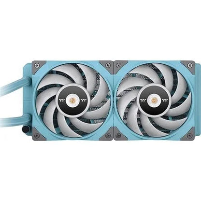 Thermaltake TOUGHLIQUID 240 ARGB processzor vízhűtő türkiz