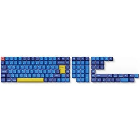 Keychron OEM Dye-Sub PBT - Beach magyar billentyűsapka készlet kék