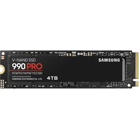 Samsung 990 PRO 4TB PCIe x4 (4.0) NVMe M.2 2280 SSD fekete