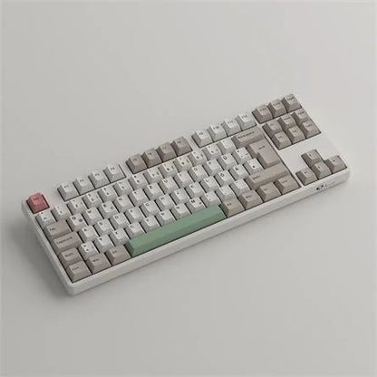 Akko 5087B Plus 9009 Retro Bluetooth / vezeték nélküli / USB-C angol gaming CS Wine Red mechanikus billentyűzet
