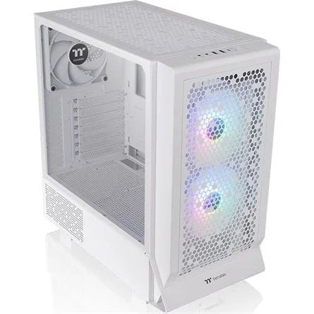 Thermaltake Ceres 330 TG ARGB Snow táp nélküli ablakos Mid Tower számítógépház fehér