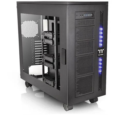 Thermaltake Core W100 táp nélküli ablakos Full Tower számítógépház fekete (Sérült csomagolás!)