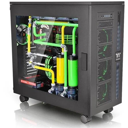 Thermaltake Core W100 táp nélküli ablakos Full Tower számítógépház fekete (Sérült csomagolás!)