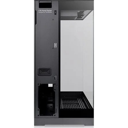 Thermaltake CTE E550 TG Black táp nélküli ablakos Mid Tower számítógépház fekete