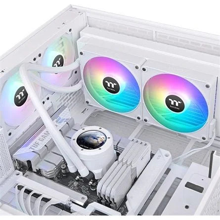 Thermaltake TH280 V2 Ultra EX ARGB Snow Edition processzor vízhűtő fehér