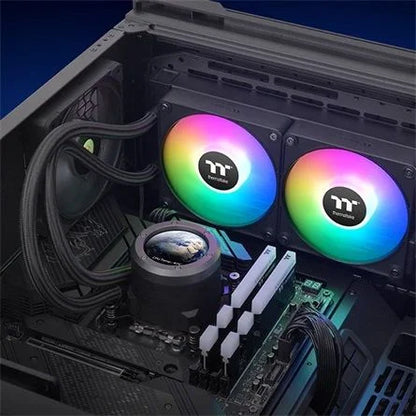 Thermaltake TH280 V2 Ultra EX ARGB Sync processzor vízhűtő fekete