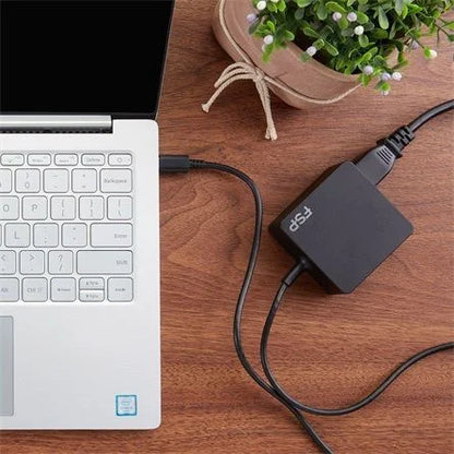 FSP NB C 65 65W hálózati töltő adapter fekete