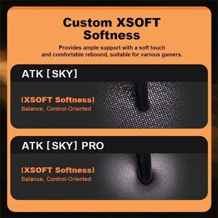 ATK Sky XL gaming egérpad narancssárga