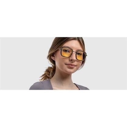 Gunnar Fallout Vault 33 számítógépes szemüveg gunmetal borostyán
