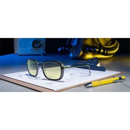Gunnar Fallout Vault 33 számítógépes szemüveg gunmetal borostyán