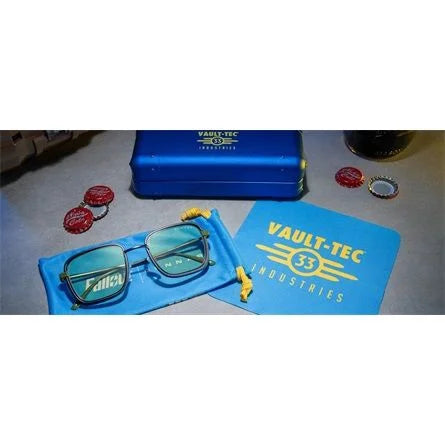 Gunnar Fallout Vault 33 számítógépes szemüveg gunmetal borostyán