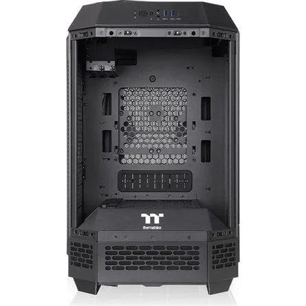 Thermaltake The Tower 250 Black táp nélküli ablakos Mini-ITX számítógépház fekete