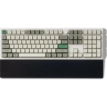 Keychron K10 Pro, K10 Max, Q6, Q6 Pro, Q6 Max, Q6 HE, V6, V6 Max szilikon csuklótámasz fekete