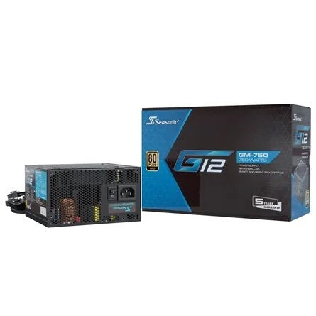 Seasonic G12 GM (2024)  ATX tápegység 750W 80+ Gold BOX