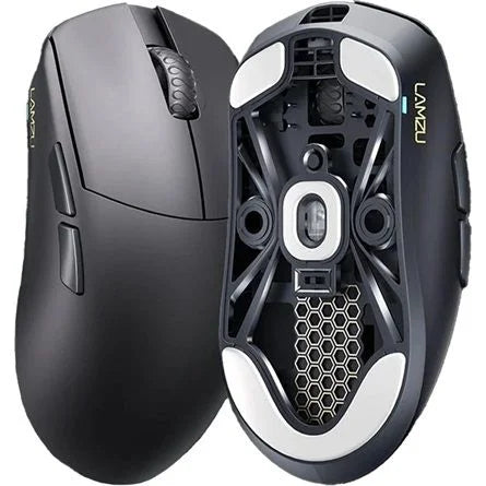 LAMZU MAYA 4K optikai USB / vezeték nélküli gaming egér fekete (Bontott!)
