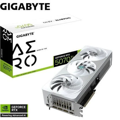 Gigabyte GeForce RTX 5070 Ti Aero OC 16GB GDDR7 256-bit grafikus kártya